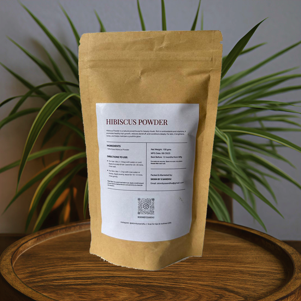 Hibiscus Powder – Revitalize & Even Tone