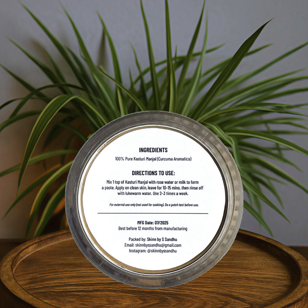 Kasturi Manjal (Wild Turmeric) - 25g