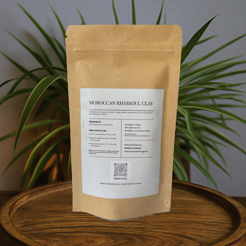 Rhassoul Clay – Deep Cleanse & Glow