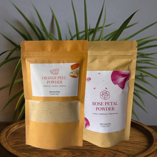 Citrus & Rose Revival Duo (Orange Peel + Rose Petal)