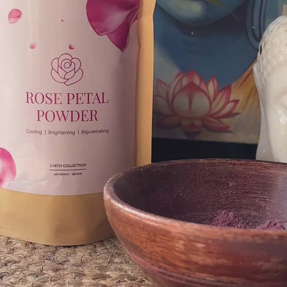 Rose Petal Powder – Brighten & Soothe